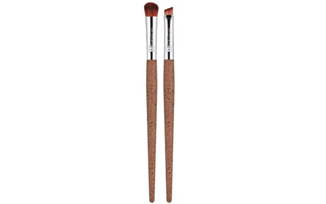 Coffee Ground Set Of 2 Eye Brushes