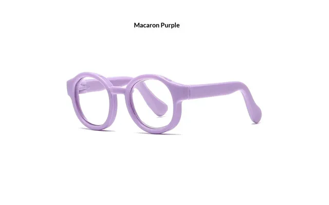 Cotton Doll Rag Dolls Pet Sunglasses Accessories Toys - Macaron Purple 9cm