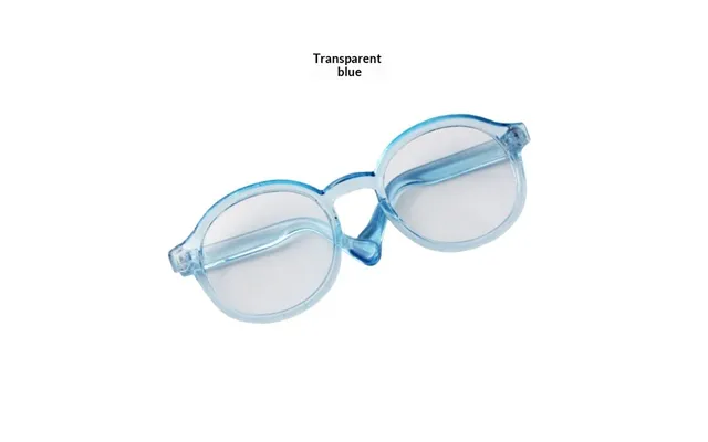 Cotton Doll Rag Dolls Pet Sunglasses Accessories Toys - Translucent Blue 6