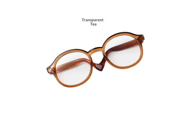 Cotton Doll Rag Dolls Pet Sunglasses Accessories Toys - Transparent Tea 6