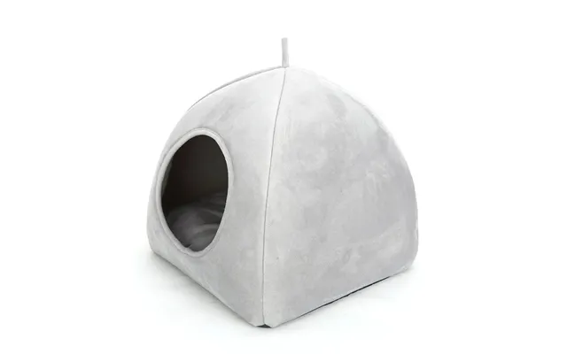 Cotton Pet Semi-enclosed Windproof Warm Sheep Nest - Grey Yurt Nest