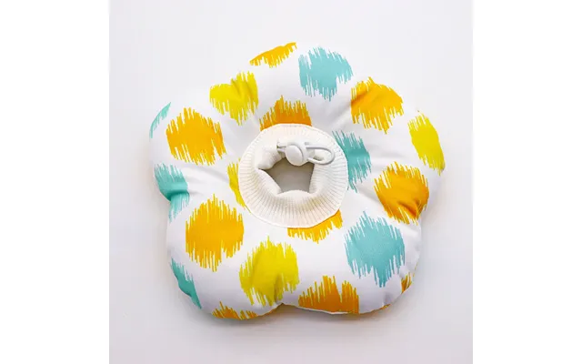 Cute Flower Soft Elizabeth Circle Pet - Colorful S