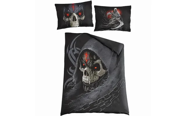 Dark Death - Single Duvet Cover Uk And Eu Pillow Case