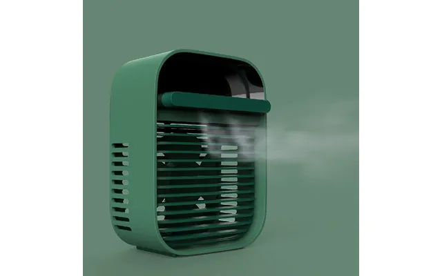 Desktop Air Conditioner Fan Water Spray Fan - Green