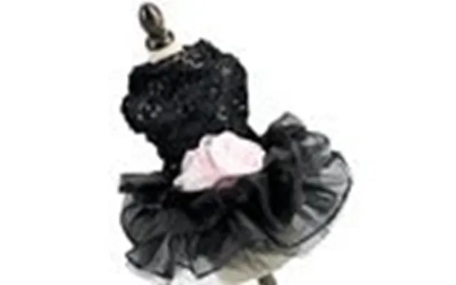 Dog Clothes Pet Wedding Dress - Black M