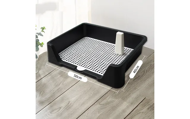 Dog Supplies Anti-stepping Stool Urinal Large - Black
