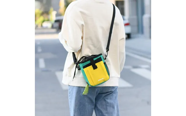 Dog Training Pet Going Out Training Outdoors Convenient Large Capacity Snack Bag - Yellow