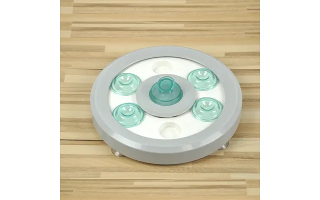 Dog Training Toy Bite Resistance And Anti-boring Game Plate - Light Grey