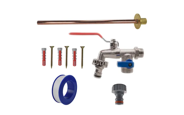 Double Lever Tap Basic Connection Kit - Double Lever Basic Tap Kit