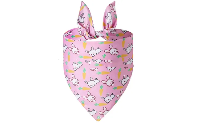 Easter Pet Spit Towel Bunny Triangular Bandage - A