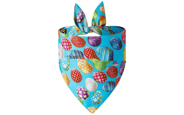 Easter Pet Spit Towel Bunny Triangular Bandage - D