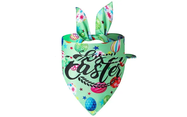 Easter Pet Spit Towel Bunny Triangular Bandage - I