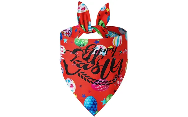 Easter Pet Spit Towel Bunny Triangular Bandage - K