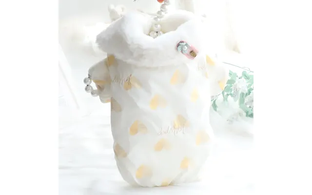 Embroidery Cute Teddy Bichon Small Dog Pet - Love M