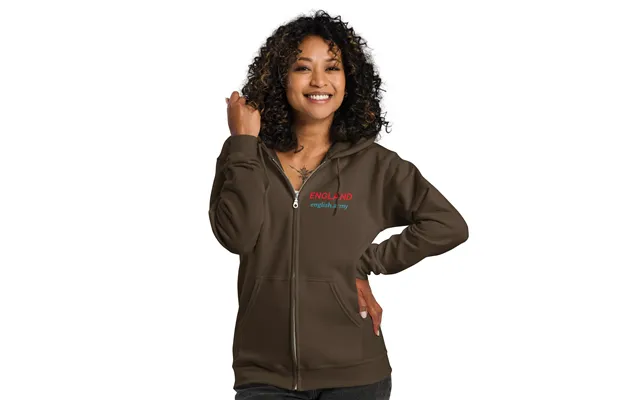 England - Unisex Heavy Blend Zip Hoodie