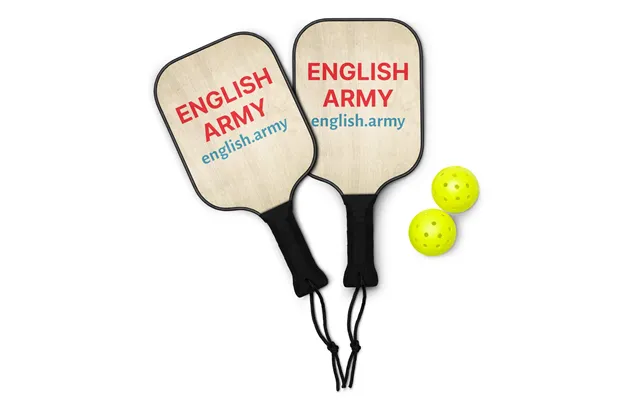 English Army - Pickleball Paddle Set product image