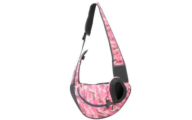 Fashionable And Convenient Pet Shoulder Bag - Pink L