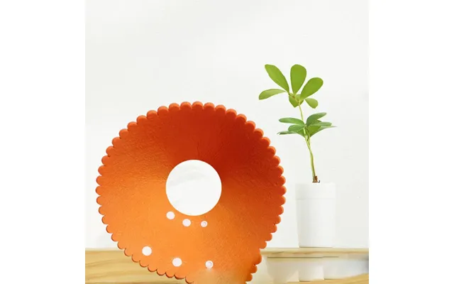 Felt Pet Head Cover - Orange S
