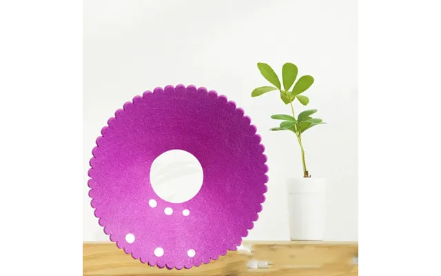 Felt Pet Head Cover - Purple L