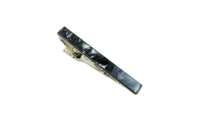 Grey Marble Effect Tie Clip