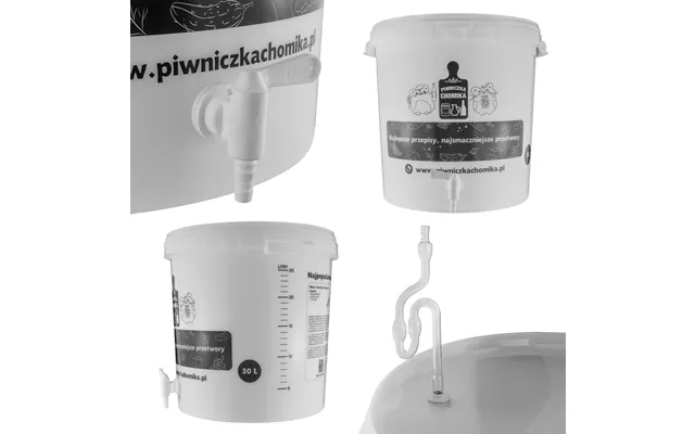 Home Brew Bucket 30l With Tap