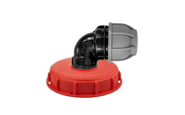Ibc 6-inch Cap Kit With 50mm Mdpe Elbow