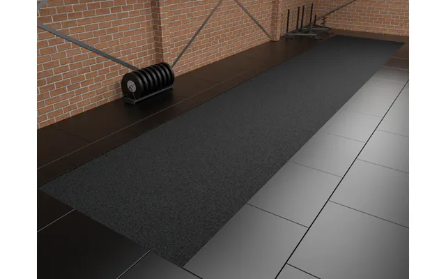 Indoor Sprint Track 2m Wide - 10m Anthracite Grey