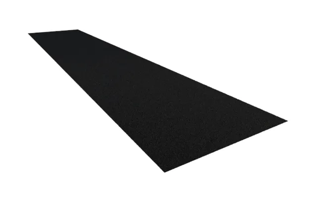 Indoor Sprint Track 2m Wide - 1m X 10m Black