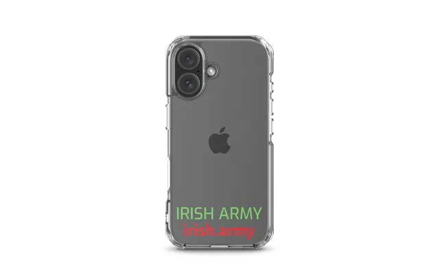 Irish Army - Clear Case For Iphone