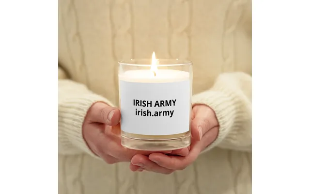 Irish Army - Glass Jar Soy Wax Candle