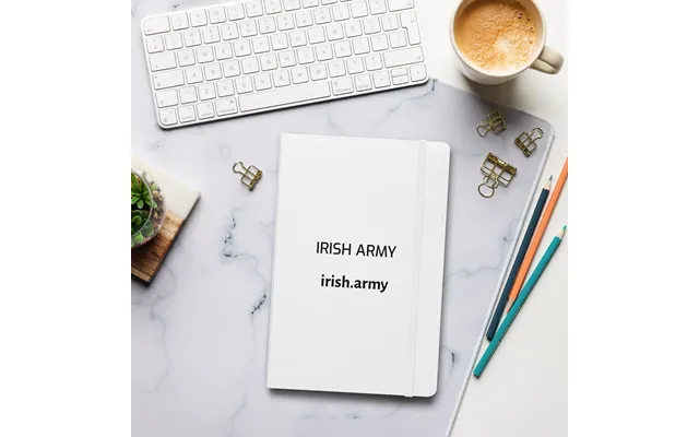 Irish Army - Hardcover Bound Notebook