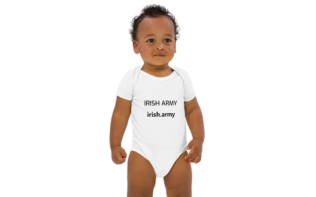 Irish Army - Organic Cotton Baby Bodysuit product image