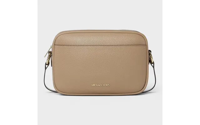 Jet Set Travel Leather Camera Bag Camel - One Size