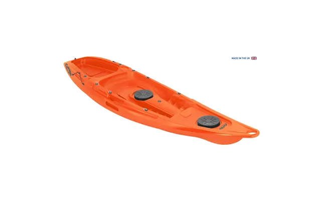 Kaafu Solo Kayak Plastic Neutral Orange Lightweight & Stable