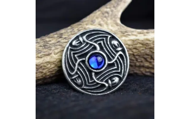 Lofotr Disc Brooch - Green