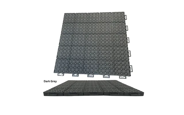 Modular Multi-sport Playground Tiles - Dark Grey