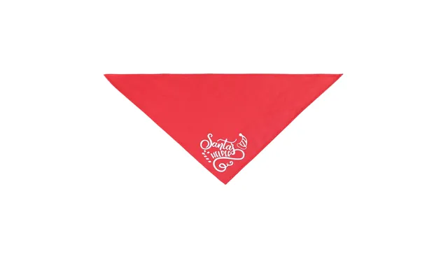 New Christmas Saliva Towel Dog Holiday Headscarf - Red 25to48cm