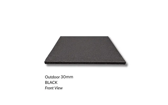 Outdoor Playground Safety Mats - Black 30mm