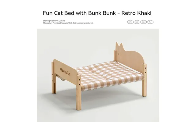 Pet Bed Cat Bed Summer Four Seasons Universal Small Dog Nest Multi-layer - Khaki Kitten Style