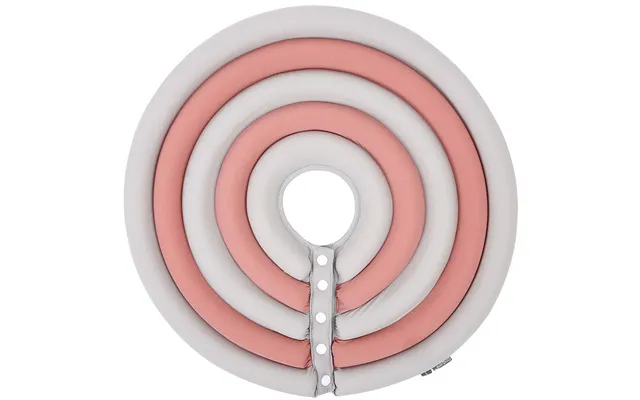 Pet Creative Summer Swimming Anti-licking And Biting Protection Ring - Pink Gray L