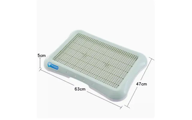 Pet Dog Toilet Puppy Dog Potty Tray Indoor Litter Boxes - Light Green L