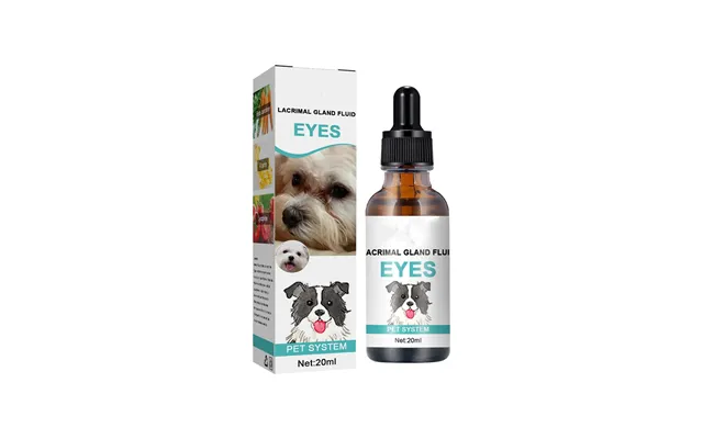 Pet External Eye Tear Stain Serumpoop Removal For Cats And Dogs - 20ml
