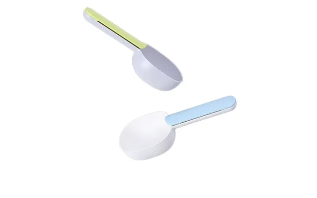 Pet Food Spoon - Blue White