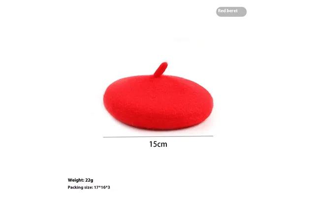 Pet Headgear Cute Dog Teddy Dress Up Sunflower Cat Headdress Wig Cat Headgear Hat - Beret Red Average Size