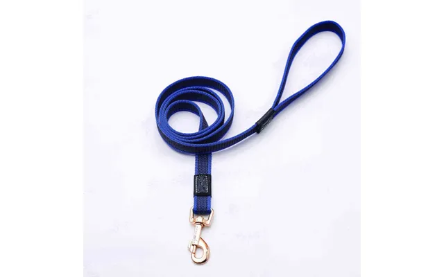 Pet Supplies Non-slip Traction Rope Golden Retriever Training Walking Dog Rope Extension - Blue Width 2cm 2m