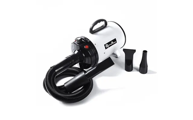 Pet Water Blowing Machine Dog Hairdryer High Power Mute Large Dog And Cat Special Drying And Blowing Artifact - White Us