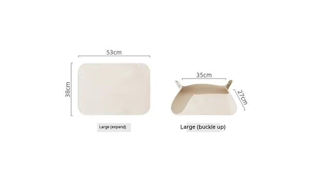 Pet Waterproof And Oil Resistant Pu Leather Anti Slip Pad - Large Size