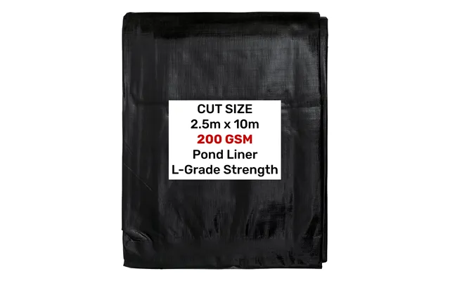 Pond Liner L-grade 2.5m X 10m