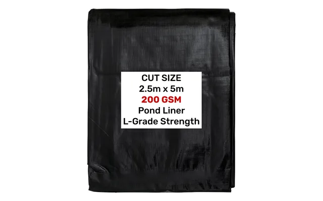 Pond Liner L-grade 2.5m X 5m