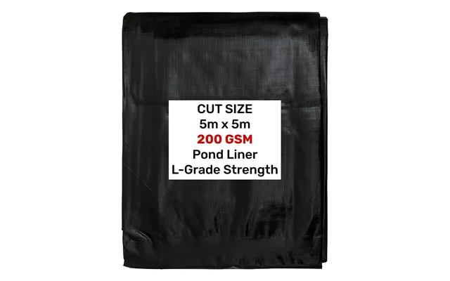 Pond Liner L-grade 5m X 5m